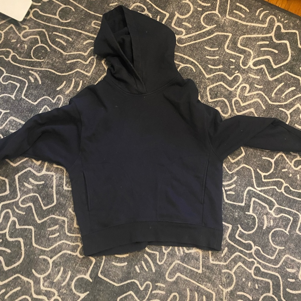 Uniqlo cotton hoodie blue size XS great condition